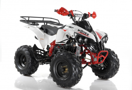 Квадроцикл Motax ATV Raptor Super LUX 125 сс Бело-красный