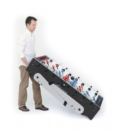 Игровой стол - футбол "Garlando Foldy Evolution Telescopic" (144x76x82см)Игровой стол - футбол "Garlando Foldy Evolution Telescopic" (144x76x82см)