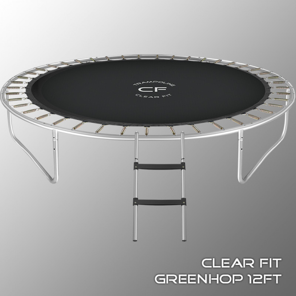 Батут Clear Fit GreenHop 12Ft