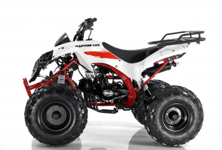 Квадроцикл Motax ATV Raptor LUX 125 сс Бело-красный