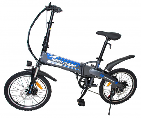 Электровелосипед Hiper Engine BF214 Space Gray (2022)