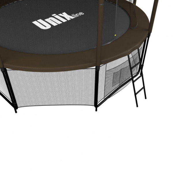 Батут Unix line 8 ft Black&Brown (inside)