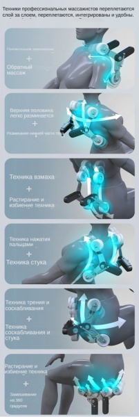 Многофункциональный стул для массажа всего тела Dameida YJ-5882