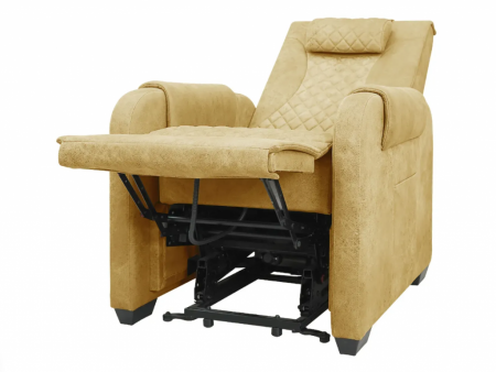 Массажное кресло реклайнер с подъемом Fujimo Lounge Up F7003 ZLFL на заказ