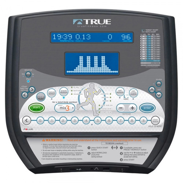 Эллиптический тренажер Protrain True XLC900 (LC900E2W)