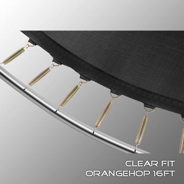 Батут Clear Fit OrangeHop 16Ft