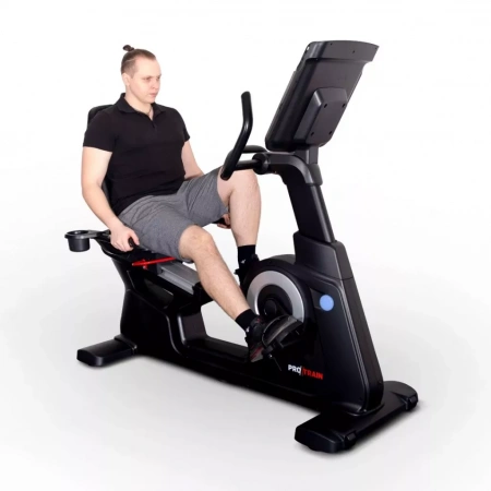 Велотренажер Protrain K9003RW-LED, горизонтальный