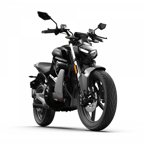 Электромотоцикл WHITE SIBERIA SUPER SOCO STREET HUNTER PRO Черный