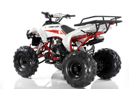 Квадроцикл Motax ATV Raptor LUX 125 сс Бело-красный