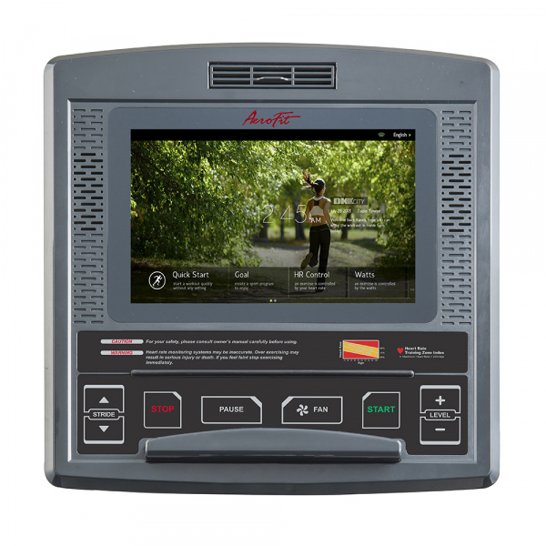 Эллиптический тренажер AeroFit X6-E 10.1"LCD