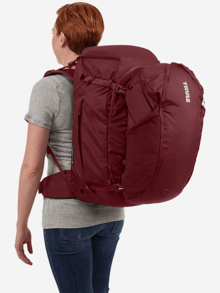 Туристический рюкзак Thule, 60L, красный