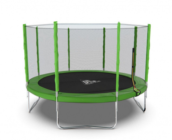 Батут DFC Trampoline Fitness 12FT-TR-LG с сеткой