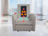 Массажное кресло реклайнер с механическим приводом Fujimo Comfort Chair F3005 FMF Грейси (Sakura 9)