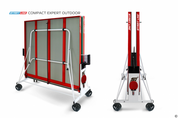 Стол теннисный Compact Expert 6 Всепогодный Зелёный